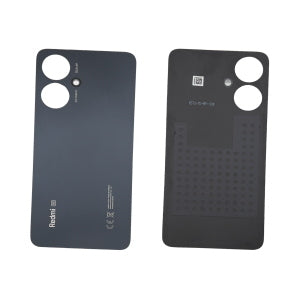BACK COVER PER XIAOMI REDMI 13C 5G 23124RN87G NERO / STARRY BLACK (PULLED A+)