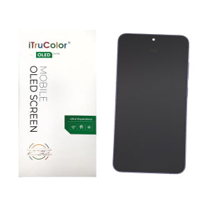 DISPLAY LCD PER SAMSUNG S926B S24 PLUS 5G VIOLA / COBALT VIOLET CON FRAME (SOFT OLED iTruColor) (O/S)