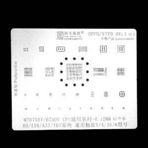 STENCIL PER REBALLING FULL IC OPPO - VIVO / CPU MT6755-MT6750V OV1 AMAOE