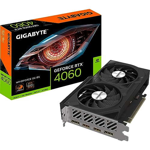 Gigabyte NVIDIA GeForce RTX 4060 WINDFORCE OC Scheda grafica