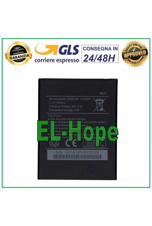 BATTERIA 1ICP5/58/73 PER WIKO LENNY 5 - ROBBY 2 BATTERY PILA 2800 mAh