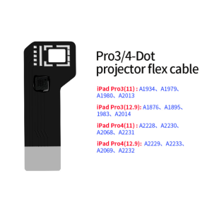 FLAT FACE ID - DOT PROJECTOR A SALDARE IPAD PRO 3 - 4 JC
