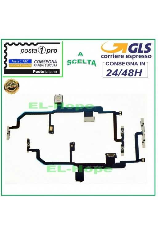 FLEX POWER TASTO ON OFF ACCENSIONE APPLE IPHONE 8 PLUS VOLUME FLASH MICROFONO