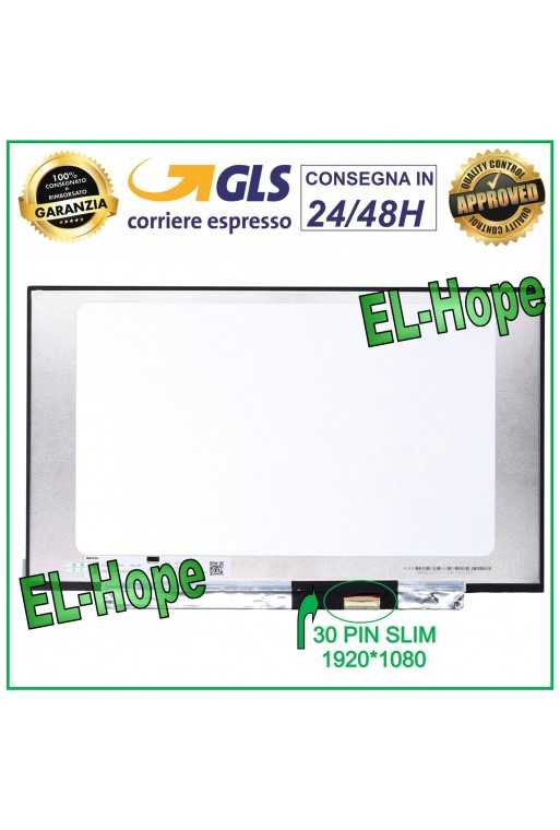 DISPLAY NV140FHM-N48 LCD NOTEBOOK 14" 30 PIN SLIM 1920*1080 SCHERMO FHD LED