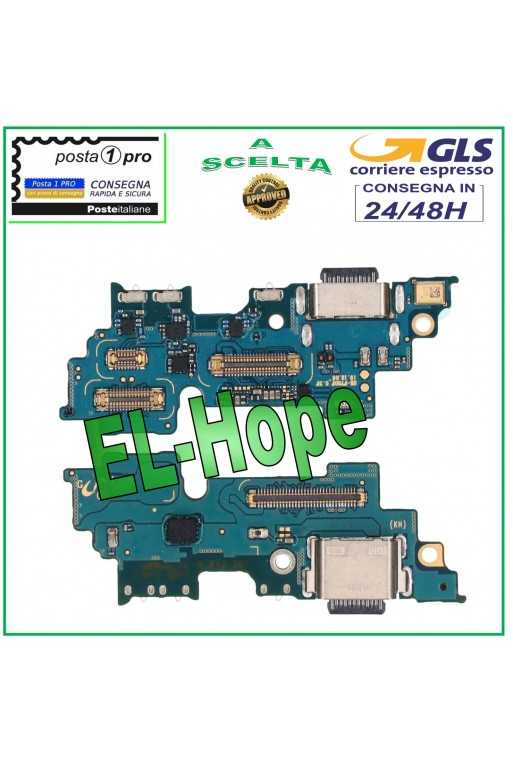 CONNETTORE CARICA SAMSUNG GALAXY Z FLIP SM-F700 MICROFONO DOCK RICARICA TYPE C