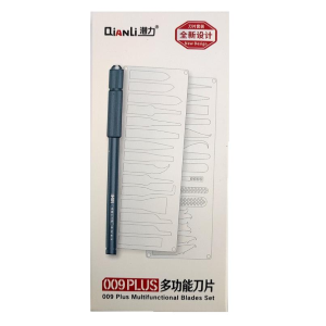 STRUMENTO LAME 12 IN 1 PER RIMOZIONE COLLA 009 PLUS QIANLI