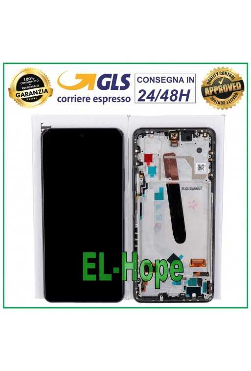 DISPLAY LCD ORIGINALE 100% + FRAME XIAOMI MI 11i TOUCH SCREEN SCHERMO VETRO NERO