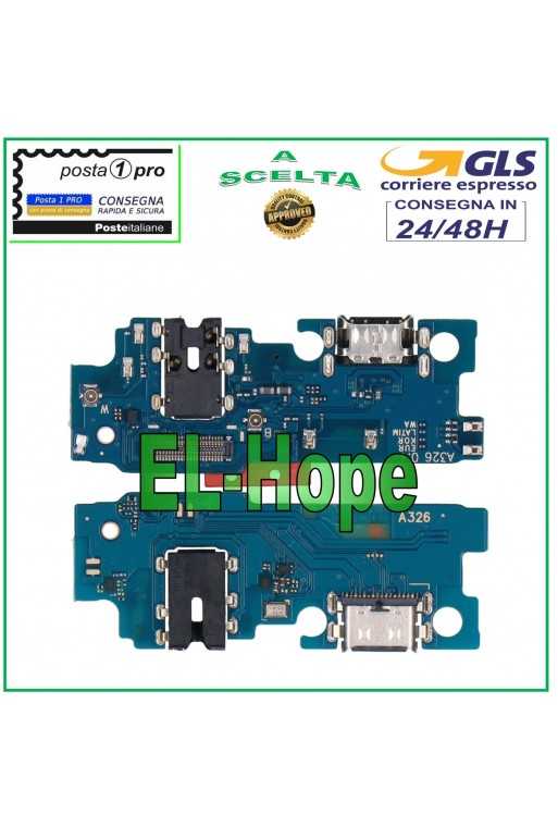 CONNETTORE RICARICA SAMSUNG GALAXY A32 5G SM A326 A326B MICROFONO TYPE C CARICA