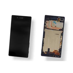 DISPLAY LCD PER SONY E6653 Z5 VERDE CON FRAME 1295-6310