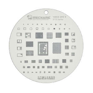 STENCIL PER REBALLING FULL IC IPHONE DA 6 A 14 10 IN 1 UFO MECHANIC