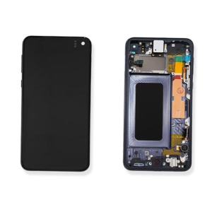 DISPLAY LCD SAMSUNG SERVICE PACK SM-G970 - S10E PRISM BLACK NERO CON FRAME