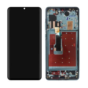 DISPLAY - LCD HUAWEI P30 PRO OLED PEACOCK BLU CON FRAME VOG-L09 VOG-L29