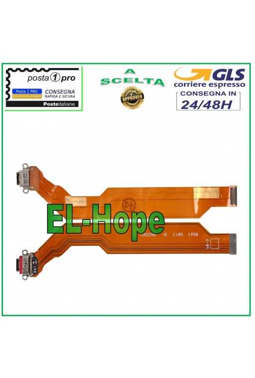 FLAT FLEX CONNETTORE DI RICARICA OPPO FIND X2 NEO CPH2009 CARICA TYPE C