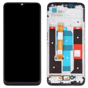 DISPLAY - LCD OPPO REALME C35 NERO CON FRAME RMX3511 RMX3513