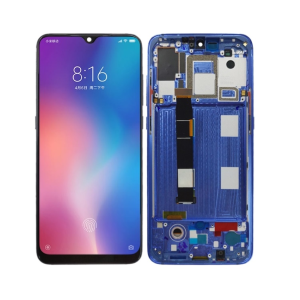 DISPLAY - LCD XIAOMI MI 9 BLU CON FRAME OLED M1902F1G M1902F1A M1902F1T