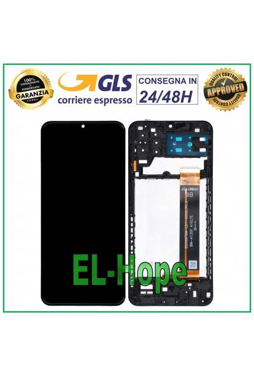 DISPLAY LCD TOUCH SCREEN FRAME SAMSUNG GALAXY A13 4G 2022 SM A135F FLAT BOE B6