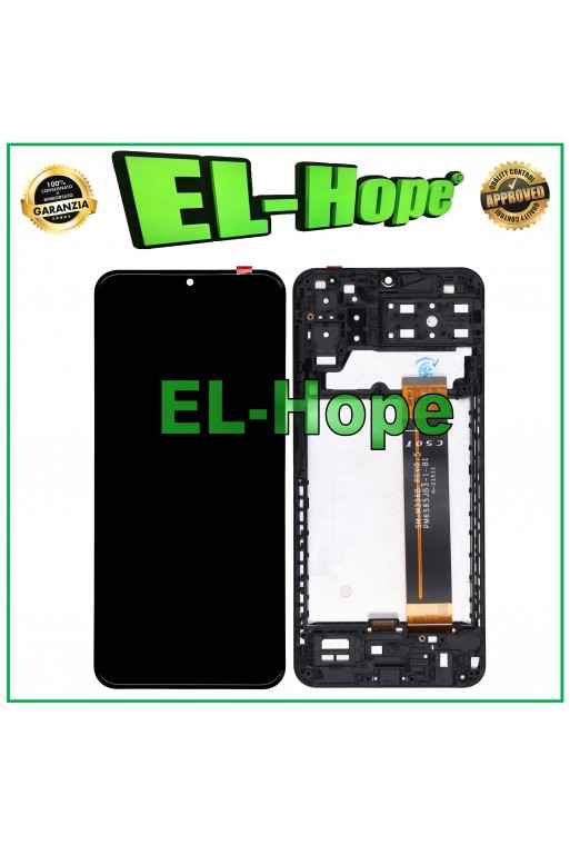 DISPLAY LCD + TOUCH SCREEN FRAME PER SAMSUNG GALAXY A13 4G 2022 SM-A137 F NERO