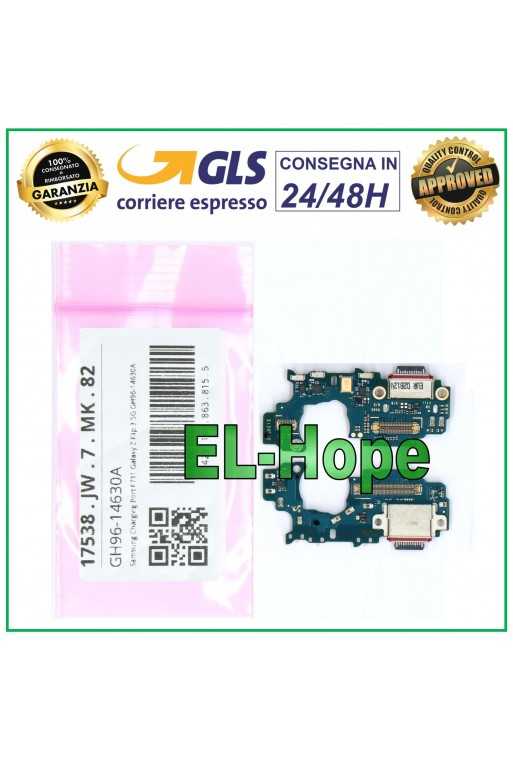 CONNETTORE RICARICA DOCK ORIGINALE SERVICE SAMSUNG GALAXY Z FLIP 3 5G SM-F711 B