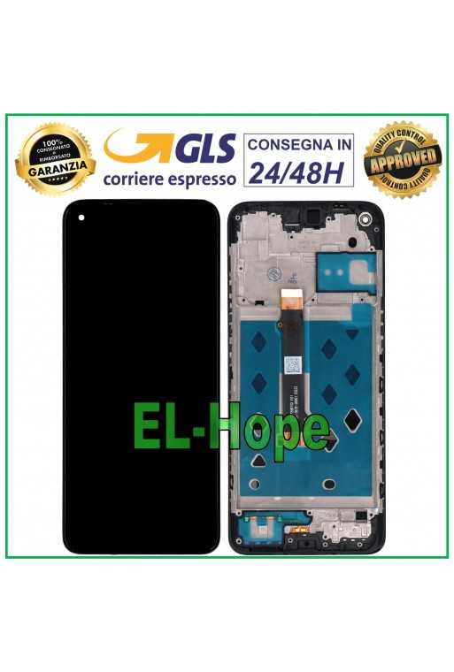 DISPLAY FRAME + LCD PER MOTOROLA MOTO G9 POWER XT-2091 XT2091 TOUCH SCREEN
