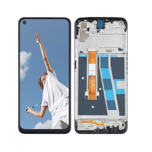 DISPLAY - LCD OPPO A92 NERO CON FRAME PADM00 PDAM10