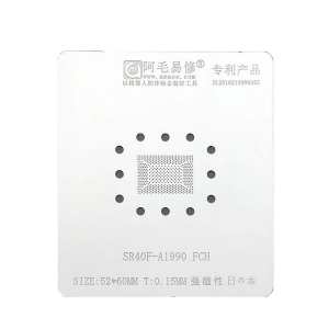 STENCIL PER REBALLING MACBOOK A1990 SR40F FCH AMAOE