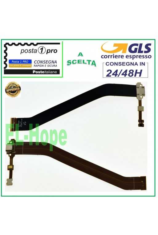 CONNETTORE RICARICA SAMSUNG GALAXY TAB 3 GT P5200 P5210 MICROFONO FLAT CARICA