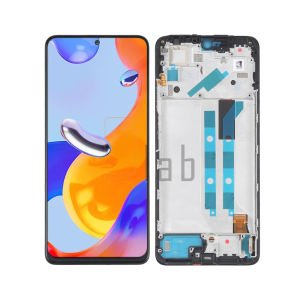 DISPLAY - LCD XIAOMI REDMI NOTE 11 PRO 4G / NOTE 11 PRO 5G / POCO X4 PRO OLED NERO CON FRAME