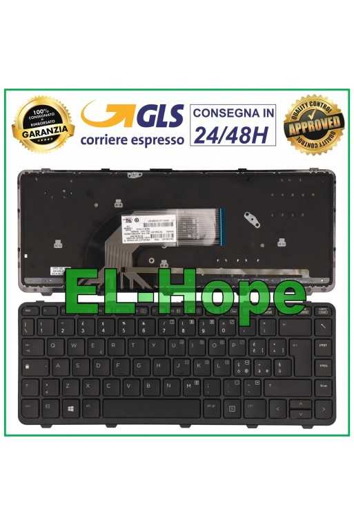 TASTIERA ORIGINALE ITALIANA + FRAME NOTEBOOK HP PROOBOK G1 G2 430 440 445 NERA