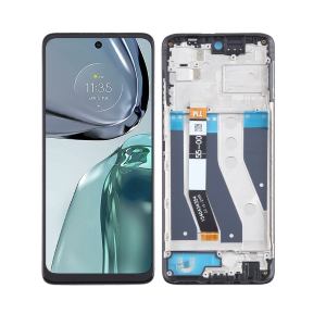 DISPLAY - LCD MOTOROLA MOTO G62 5G NERO CON FRAME XT2223