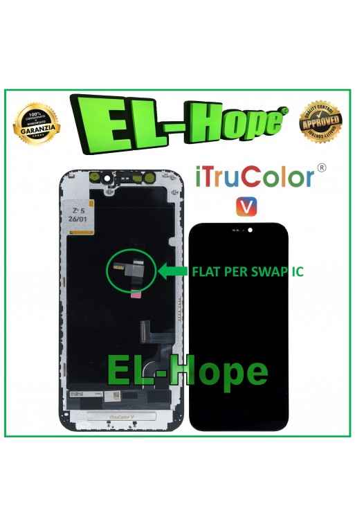 DISPLAY LCD iTruColor HD INCELL PER APPLE IPHONE 12 MINI TOUCH SCREEN SCHERMO