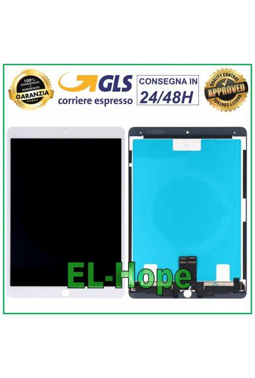DISPLAY LCD + TOUCH SCREEN PER APPLE IPAD PRO 10.5&amp;quot; A1701 A1709 SCHERMO BIANCO