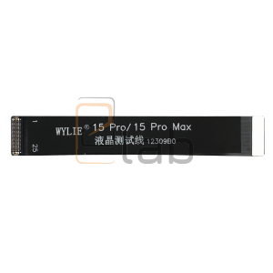 FLAT ESTENSIONE PER TEST DISPLAY LCD (LONG) IPHONE 15 PRO / 15 PRO MAX WYLIE