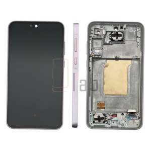 DISPLAY LCD SAMSUNG SERVICE PACK A35 5G 2024 LAVANDER / LILAC CON FRAME - SM-A356