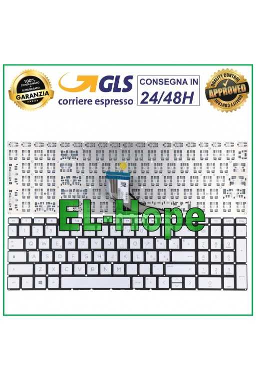 TASTIERA ITA PER NOTEBOOK HP 15-DW 15-DW2023NL 15-DW0070NL 15-DW1076NL SILVER