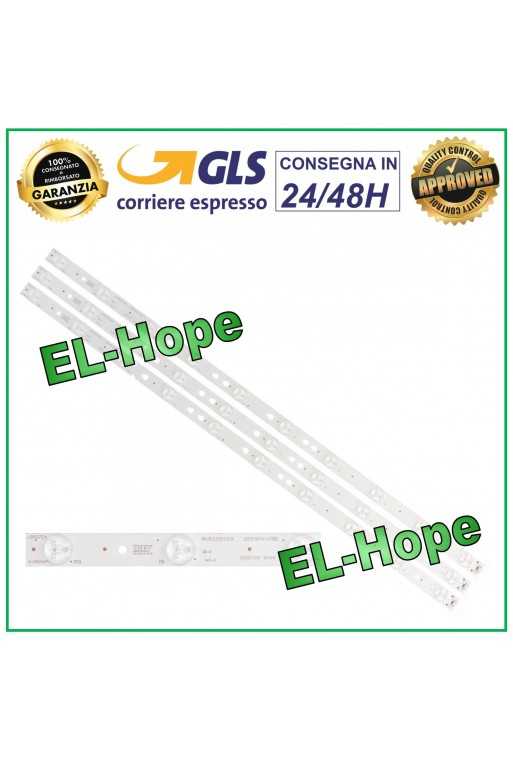 KIT 3 BARRE LED TV 32&amp;quot; LB927DX LED315D10-07(B) 30331510219 CHANGHONG JVC HAIER