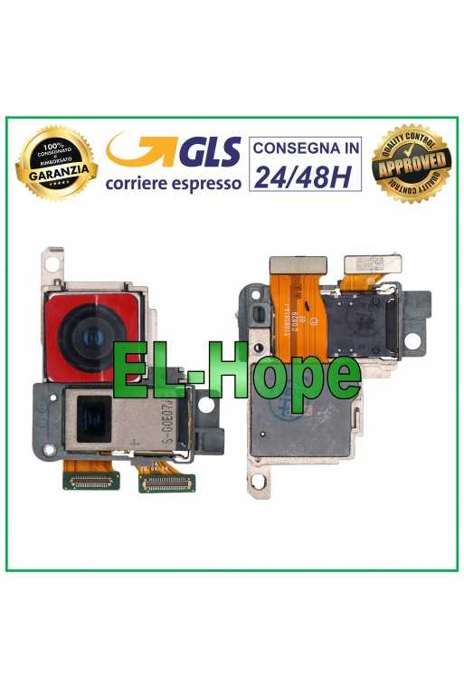 KIT FOTOCAMERA POSTERIORE SAMSUNG GALAXY NOTE 20 ULTRA SM N985 N986 BACK CAMERA