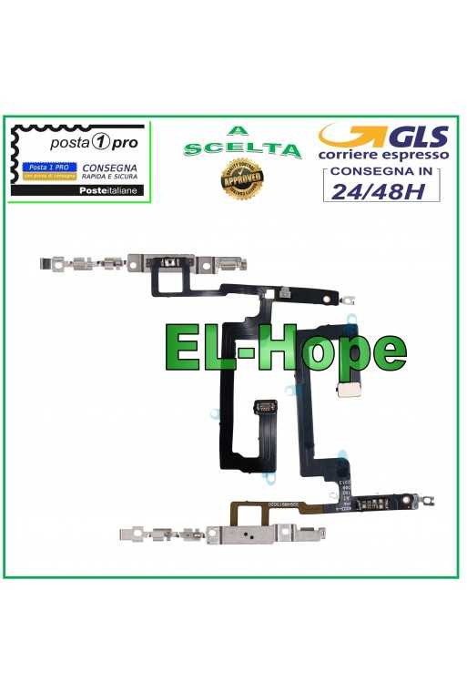 FLAT FLEX TASTO POWER ON OFF ACCENSIONE PER APPLE IPHONE 14