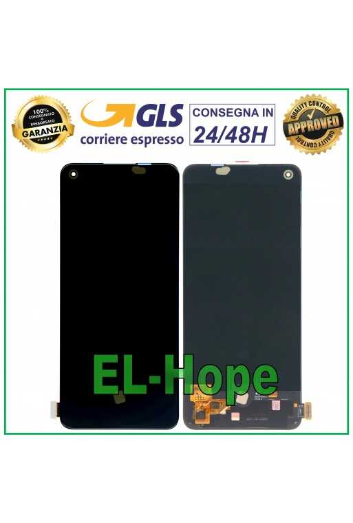 DISPLAY LCD OLED PER OPPO REALME 9 PRO PLUS RMX3392 RMX3393 TOUCH VETRO SCHERMO