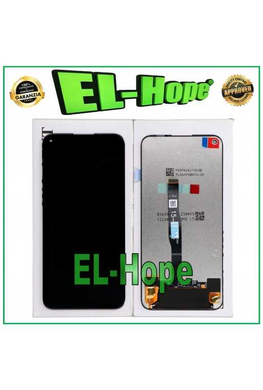 DISPLAY LCD TOUCH PARI ORIGINALE SERVICE HUAWEI P40 LITE JNY-L21A VETRO SCHERMO