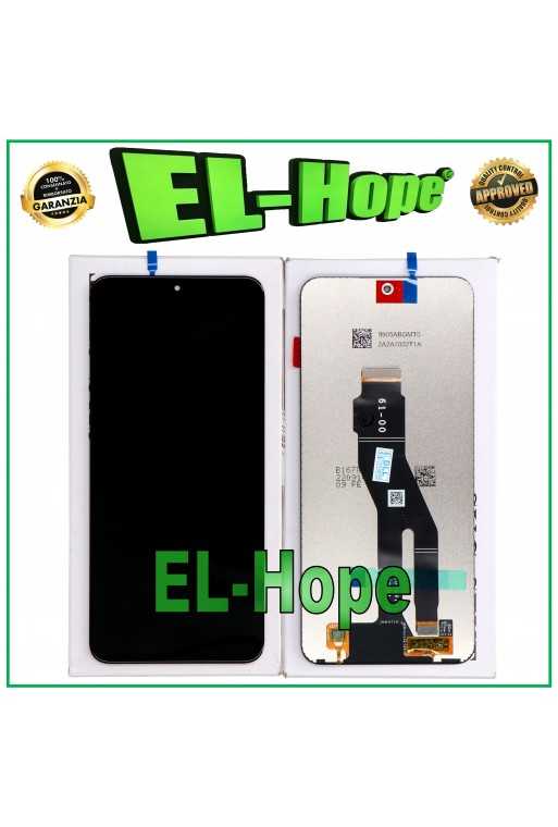 DISPLAY LCD TOUCH SCREEN PARI ORIGINALE SERVICE PER HONOR X8A CRT-LX1 LX2 VETRO
