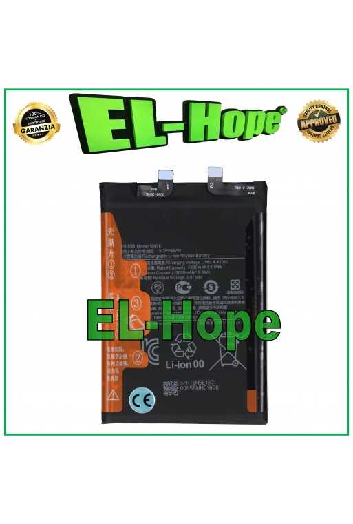 BATTERIA BN5E PER XIAOMI REDMI NOTE 11 PRO 5G /POCO X4 PRO 5000mA PARI ORIGINALE
