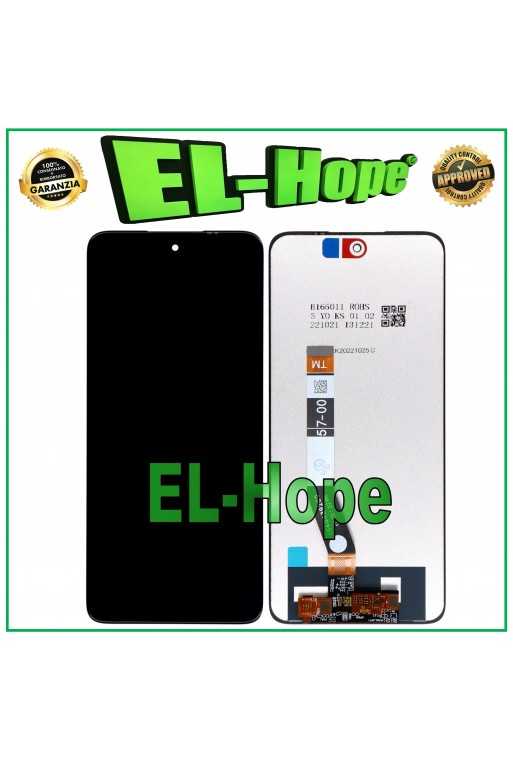 DISPLAY LCD PER MOTOROLA MOTO G73 5G XT2237 TOUCH SCREEN VETRO SCHERMO NERO