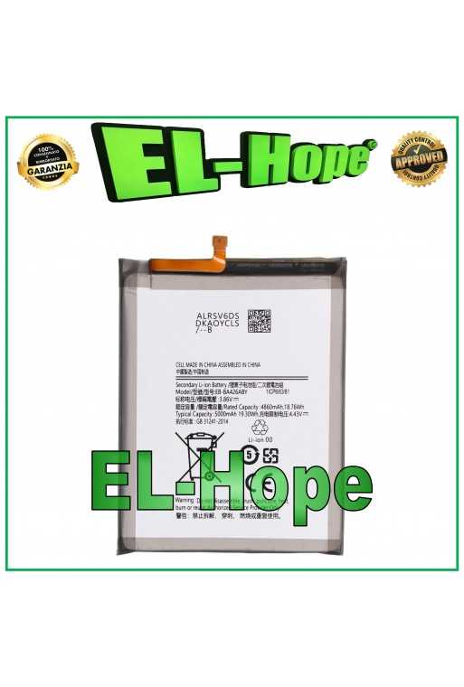 BATTERIA EB-BA426ABY PER SAMSUNG GALAXY A72 SM-A725 A726 5000 mAh PARI ORIGINALE
