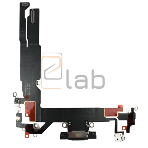 CONNETTORE DI RICARICA IPHONE 16 NERO PREMIUM