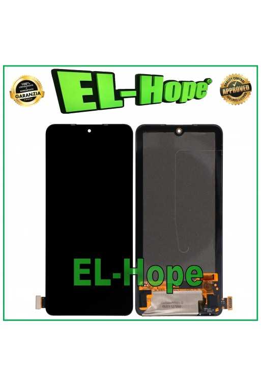DISPLAY LCD OLED PER XIAOMI REDMI NOTE 11E PRO 2201116SC TOUCH SCREEN VETRO NERO