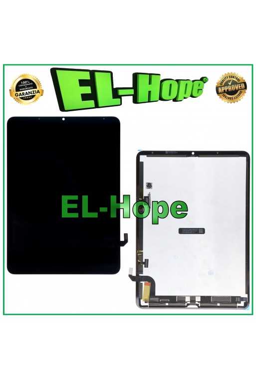 DISPLAY TOUCH SCREEN PER APPLE IPAD AIR 5 A2588 A2589 A2591 SCHERMO VETRO NERO