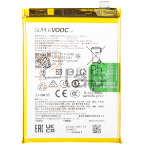 BATTERIA SERVICE OPPO BLPA43 REALME 12 4G / REALME 12 PLUS 5G 5000mAh