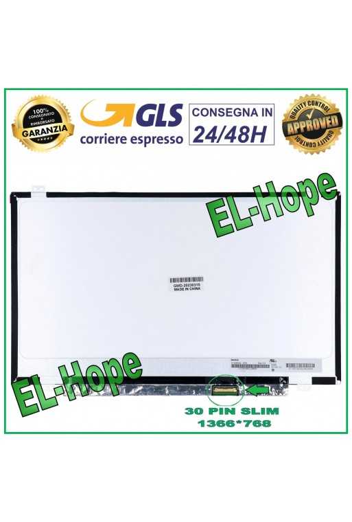 DISPLAY LCD PER NOTEBOOK ASUS SERIE X441 E402 E403 14&amp;quot; 30 PIN 1366*768 SCHERMO