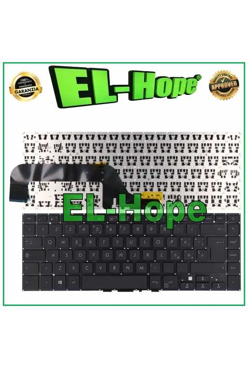 TASTIERA ITALIANA PER NOTEBOOK ASUS VIVOBOOK 15 F505 F505Z F505ZA S505 NERA
