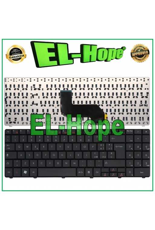 TASTIERA ITALIANA PACKARD BELL EASYNOTE LJ75 LJ77 TJ61 TJ62 TJ65 TJ66 TJ67 NERA